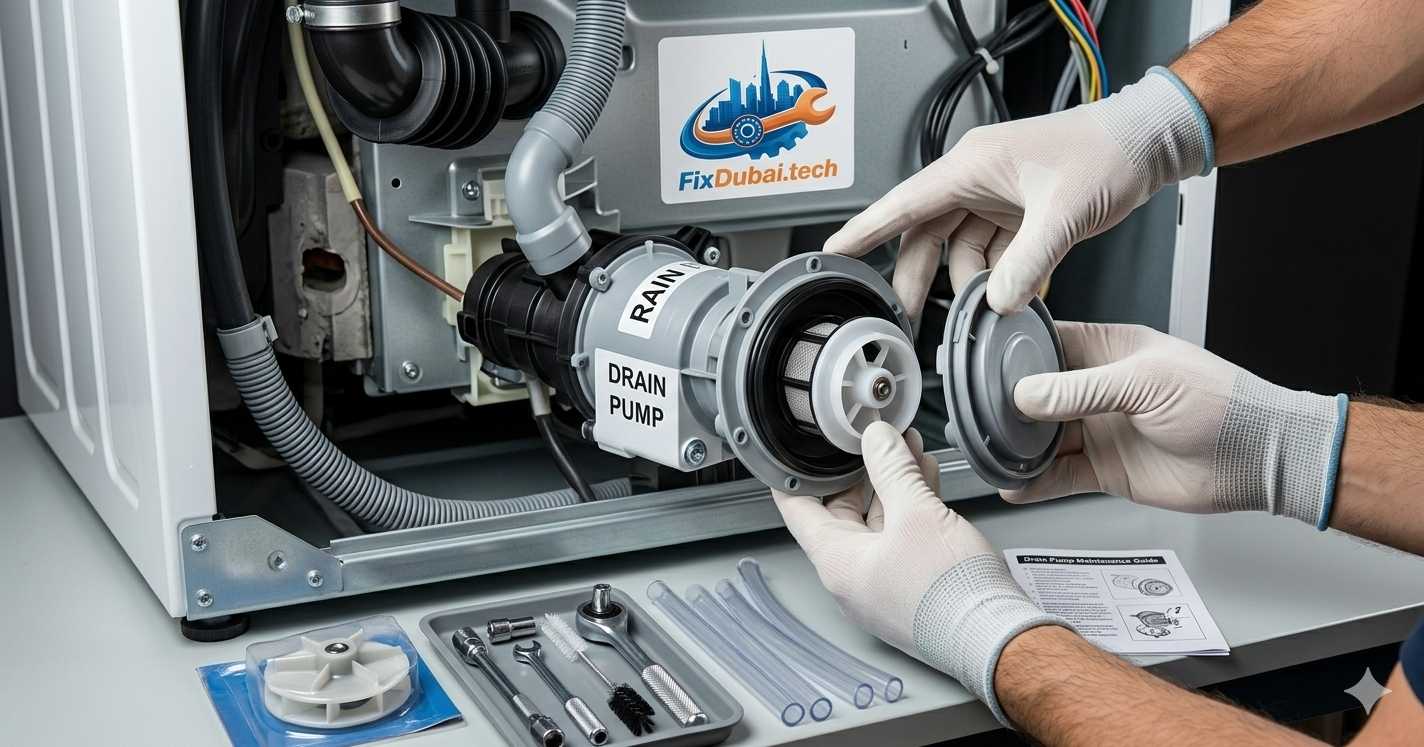 Washing Machine Drain Pump Repair Dubai